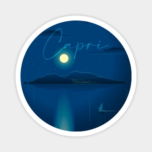 Capri by night Magnet